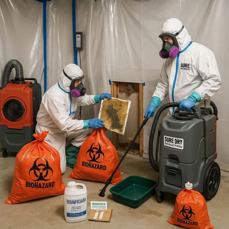 Contaminated Water Handling Protocols process in Barron, WI